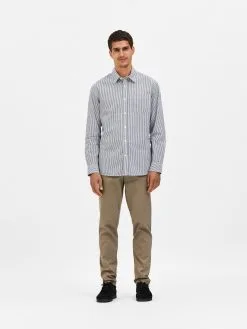 Selected Homme Casual Overhemden Regular Fit Overhemd Nicki Heren Nachtblauw -Selected Homme Groot Warenhuis f6df05207285764c579a32dbdaa94846