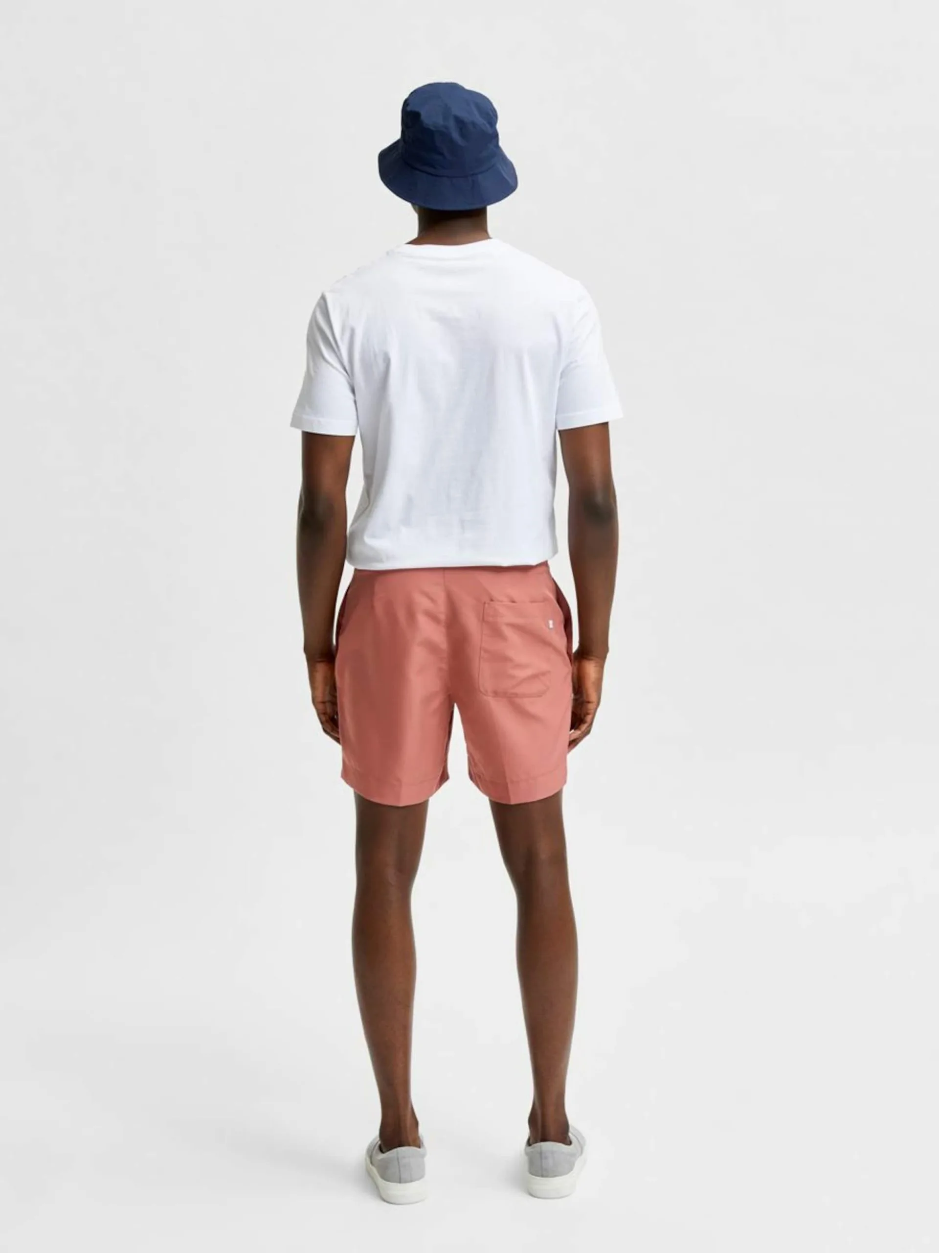 Selected Homme Shorts Regular Broek Heren Pastelroze 5 Selected Homme Shorts Regular Broek Heren Pastelroze - Afbeelding 3