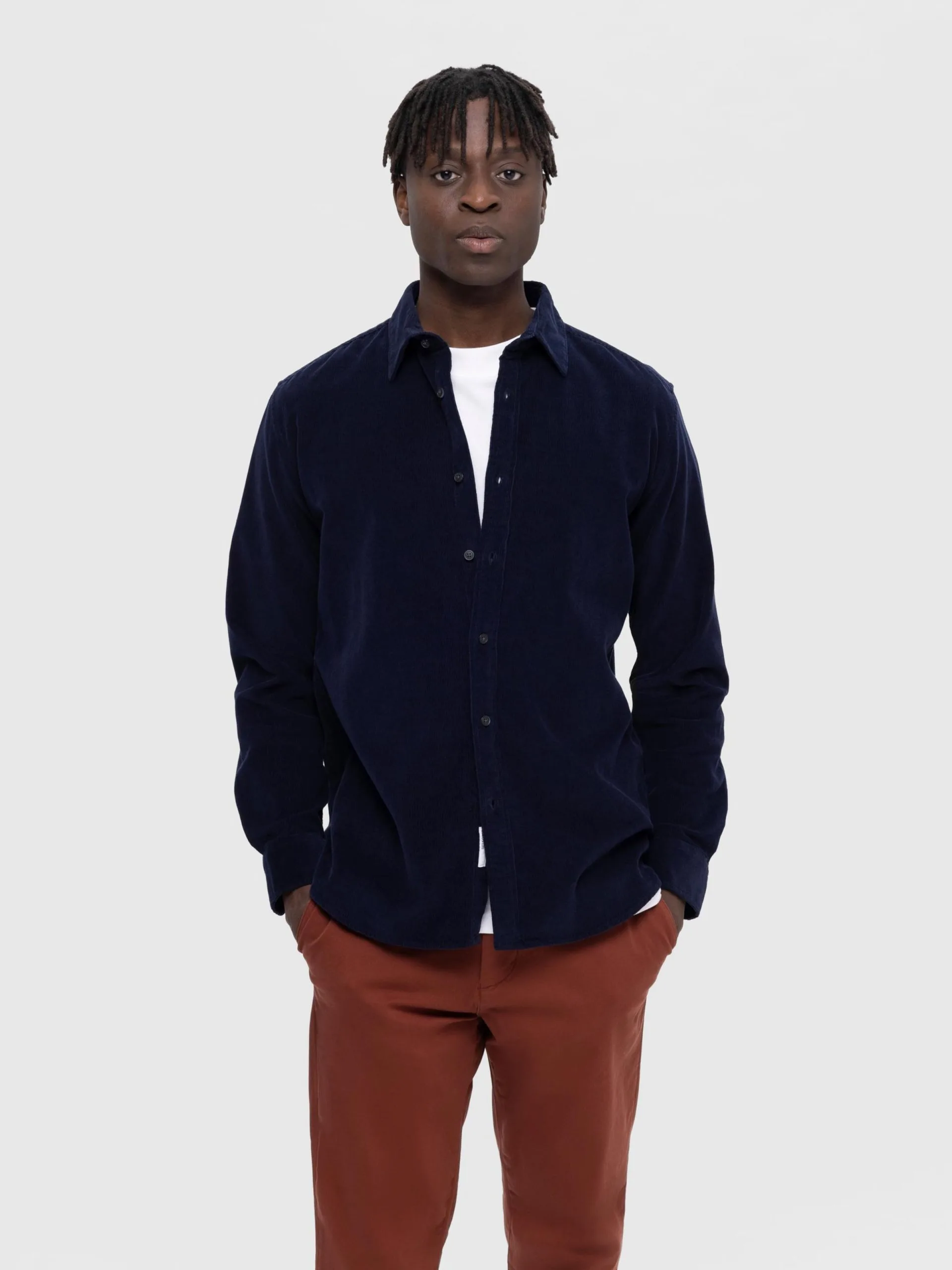 Selected Homme Casual Overhemden Regular Fit Overhemd Regowen Heren Navy 4 Selected Homme Casual Overhemden Regular Fit Overhemd Regowen Heren Navy - Afbeelding 2