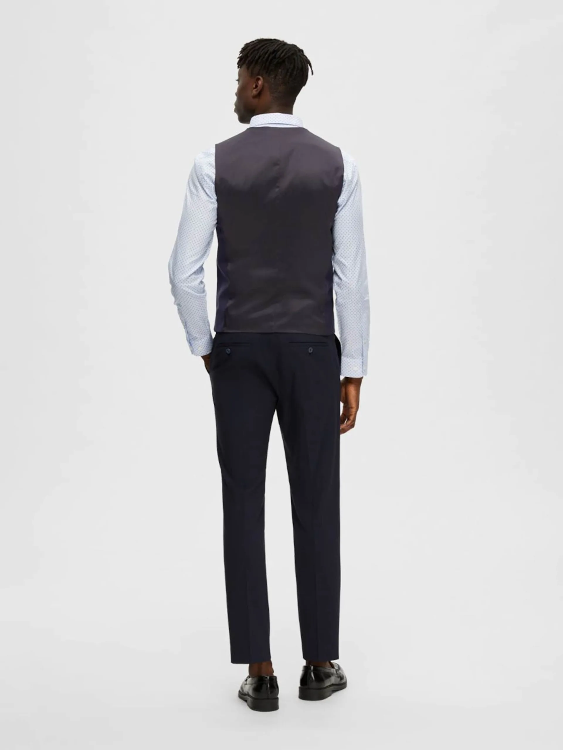 Selected Homme Gilets Gilet Heren Donkerblauw 5 Selected Homme Gilets Gilet Heren Donkerblauw - Afbeelding 3