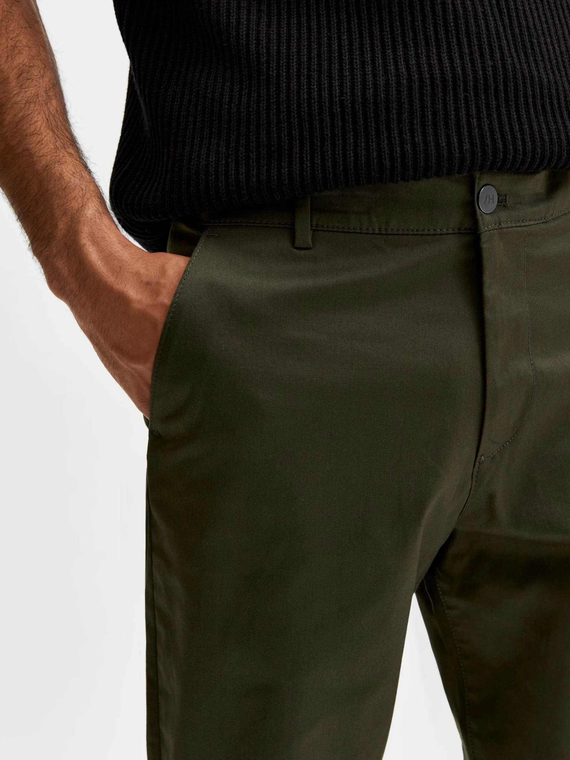 Selected Homme Chinos Regular Chino Repton Heren Spar 8 Selected Homme Chinos Regular Chino Repton Heren Spar - Afbeelding 6