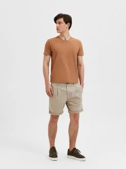 Selected Homme Chino Shorts Regular Chino Gabriel Heren Ecru -Selected Homme Groot Warenhuis fa3174bec599622c4f54adb557a85ad2