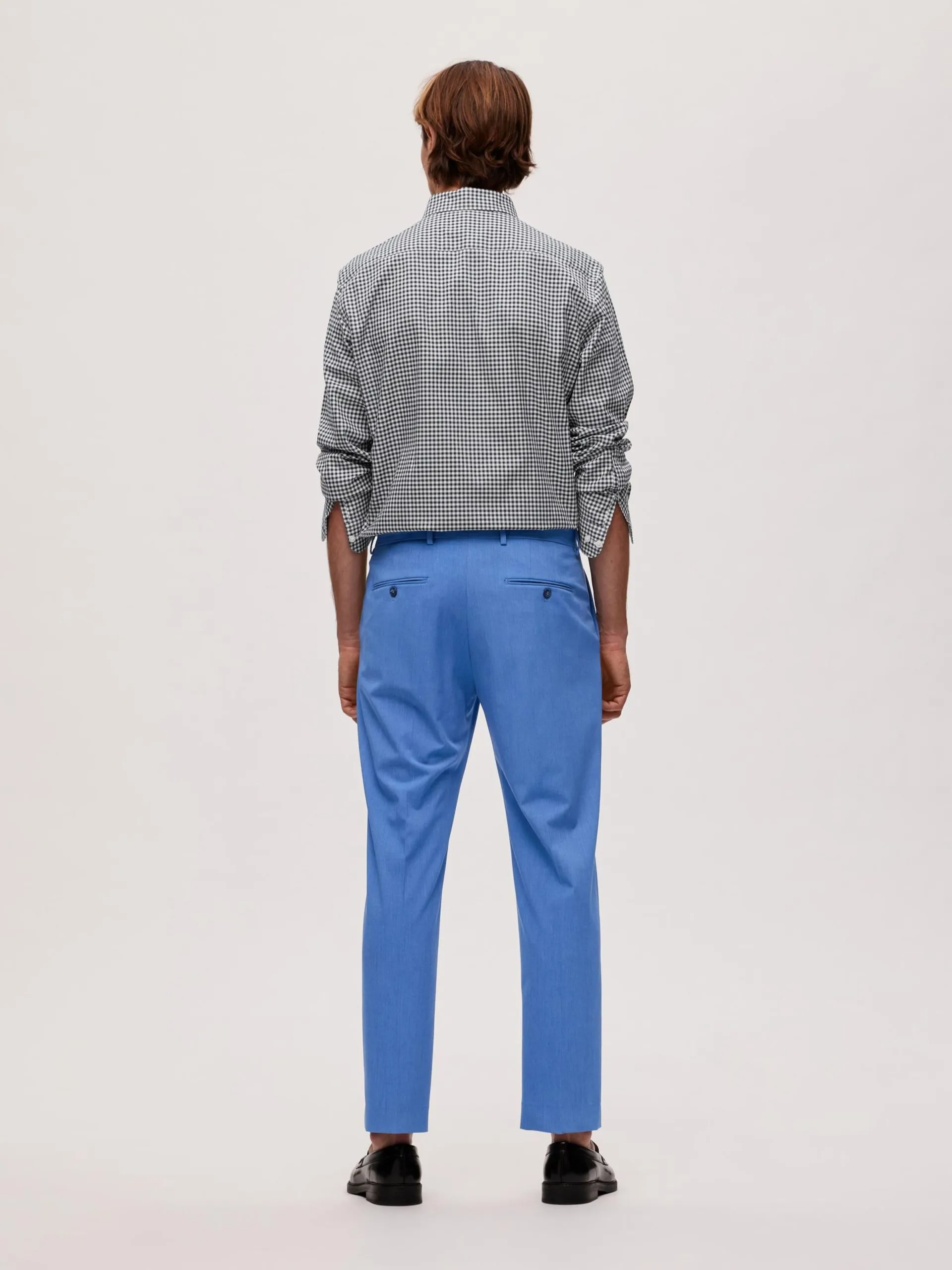 Selected Homme Pantalons Regular Pantalon LIAM Heren Azuur 6 Selected Homme Pantalons Regular Pantalon LIAM Heren Azuur - Afbeelding 4