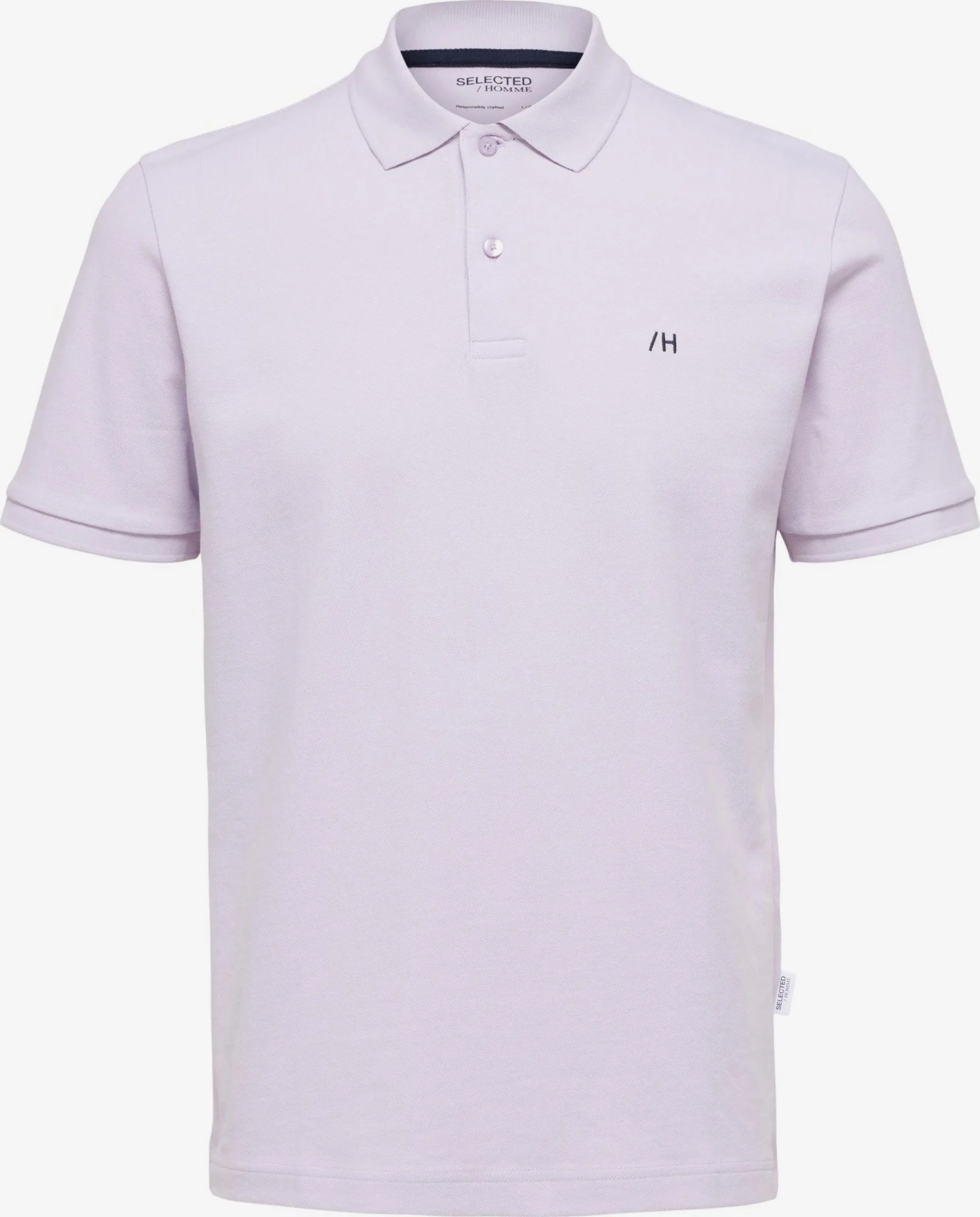 Selected Homme Polos Shirt Dante Heren Pastellila 3 Selected Homme Polos Shirt Dante Heren Pastellila