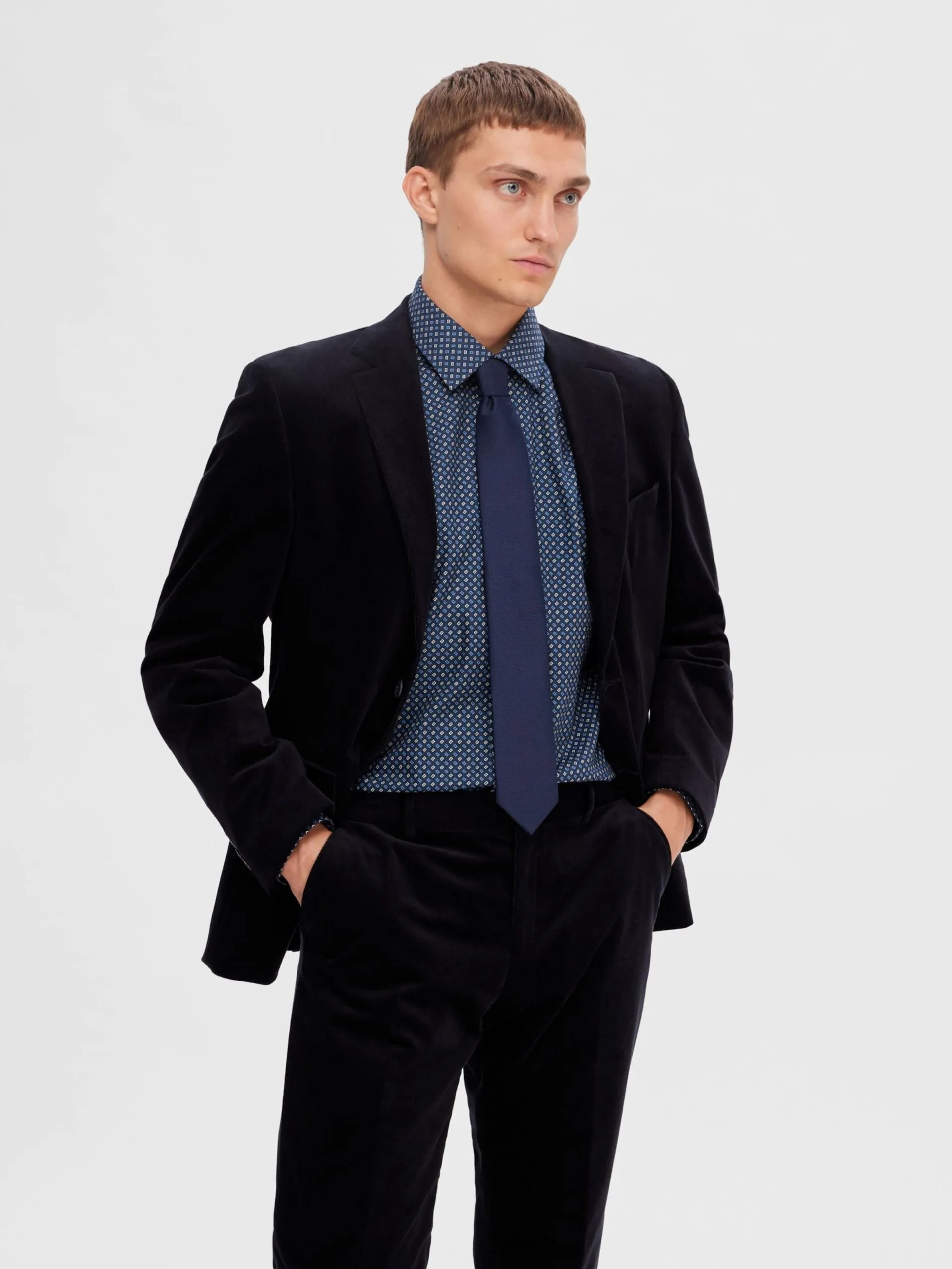 Selected Homme Casual Overhemden Regular Fit Overhemd Ethan Heren Blauw / Navy 6 Selected Homme Casual Overhemden Regular Fit Overhemd Ethan Heren Blauw / Navy - Afbeelding 4