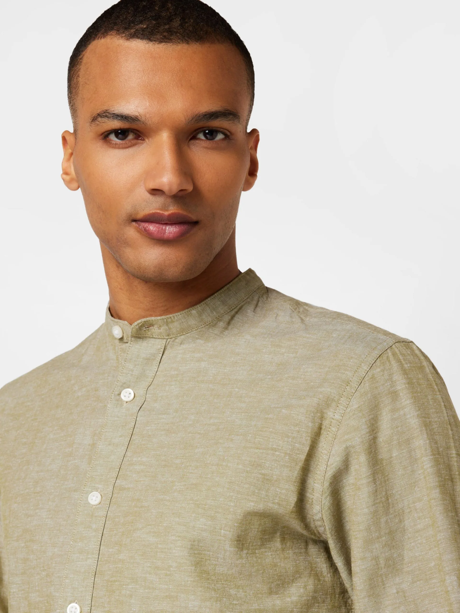 Selected Homme Casual Overhemden Slim Fit Overhemd Heren Olijfgroen 4 Selected Homme Casual Overhemden Slim Fit Overhemd Heren Olijfgroen - Afbeelding 2